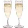 Set Di 2 Bicchieri Da Champagne In Plastica Berger