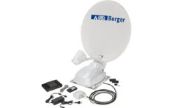 Sistema Satellitare Berger Fixed 65 Completamente Automatico Per Il Montaggio Sul Tetto (LNB Singolo) -Berger 348636 2467921