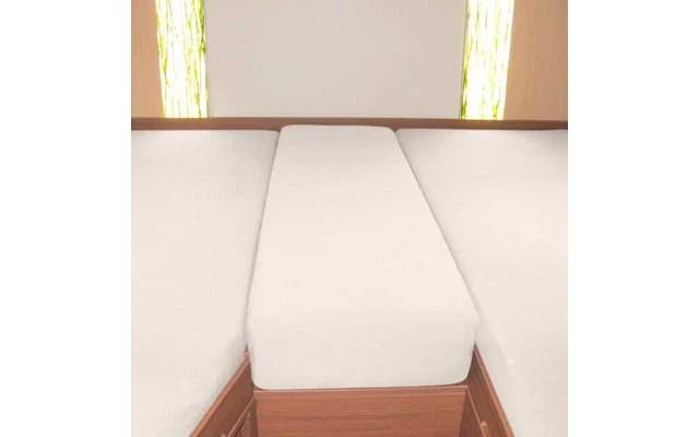 Fitted Sheet Set Letto Posteriore 3 Pezzi Lana Bianca 5 Fitted Sheet Set Letto Posteriore 3 Pezzi Lana Bianca - immagine 5