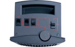 Berger Ceramic Fan Heater Plus Incl. Coperta In Pile 200 X 150 Cm