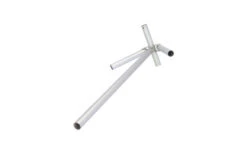 Angolo Medio, 1x 28x670mm, 2x 28x200mm Alluminio