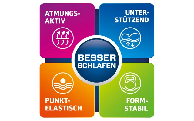 Berger 7 Zone Schiuma Fredda Topper Pad 80x190 2 Berger 7 Zone Schiuma Fredda Topper Pad 80x190 - immagine 2