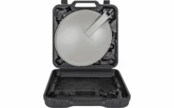 Sistema Satellitare Mobile Berger Set Completo LNB Singolo In Valigia Da Campeggio