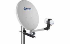 Sistema Satellitare Mobile Berger Set Completo LNB Singolo In Valigia Da Campeggio -Berger 702359 4734650